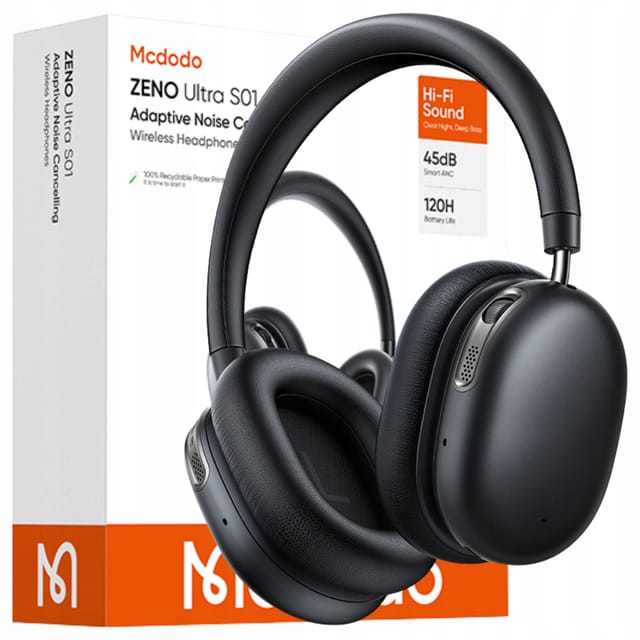 Mcdodo Kabellose On-ear-bluetooth-6.0-kopfhörer Mit Mikrofon, Anc Und 120 Stunden Akkulaufzeit