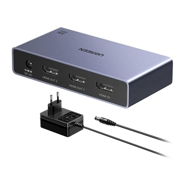 Ugreen Cm694 Hdmi-splitter 1x2, 8k, 60hz (schwarz)