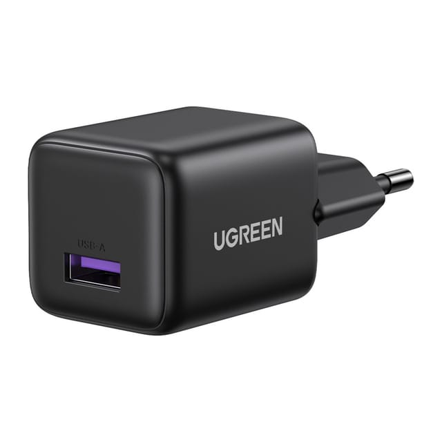 Ugreen X518 Usb-wandladegerät, Gan, 18w (schwarz)