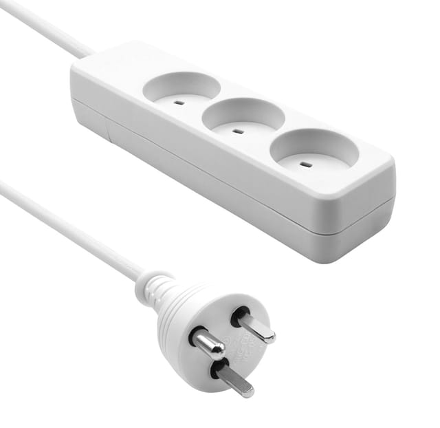 Proxtend Kit3-kit15w Steckdosenleiste 3 Steckdosen 15 Meter Kabel Weiß