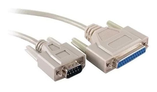 Proxtend Db9 Rs232 Auf Db25 Stecker-buchse Kabel 1,8 M Beige V-ftp6a01g-slim, Px-rs2329m25f-018