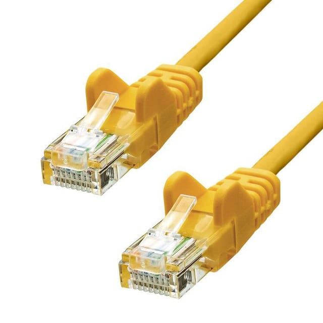 Proxtend Cat5e U/utp Cca Pvc Ethernet-kabel Gelb 15m, V-5utp-15y
