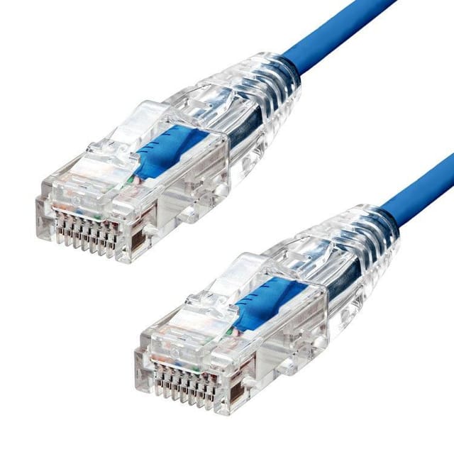 Proxtend Ultra Slim Cat6 U/utp Cu Lszh Ethernet-kabel Blau 4 M, S-6utp-04bl