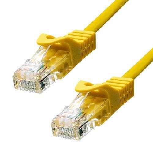 Proxtend Cat5e U/utp Cu Pvc-ethernetkabel Gelb 1 M, 5utp-01y