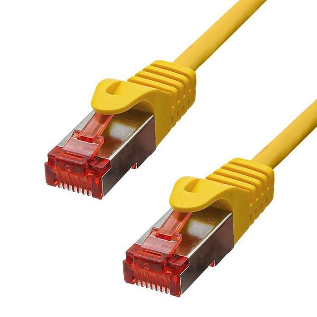 Proxtend Cat6 F/utp Cu Lszh Ethernet-kabel Gelb 30cm, 6futp-003y