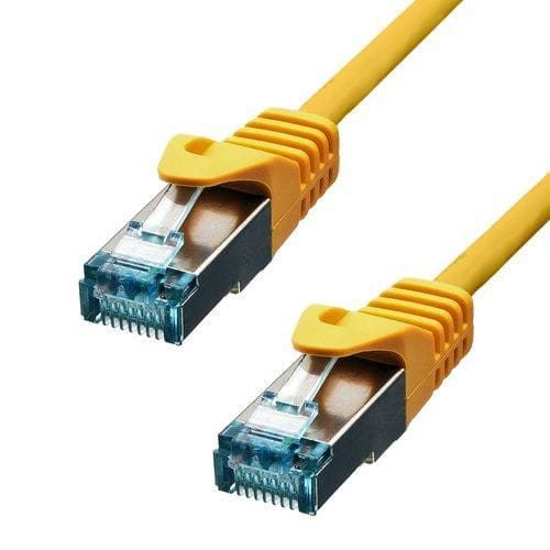 Proxtend Cat6a S/ftp Cu Lszh Ethernet-kabel Gelb 50cm, 6asftp-005y