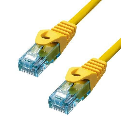 Proxtend Cat6a U/utp Cu Lszh Ethernet-kabel Gelb 5m, 6autp-05y