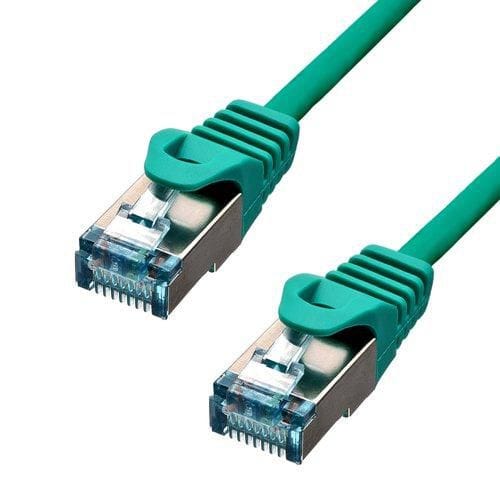 Proxtend Cat6a S/ftp Cu Lszh Ethernet-kabel Grün 15m, 6asftp-15gr