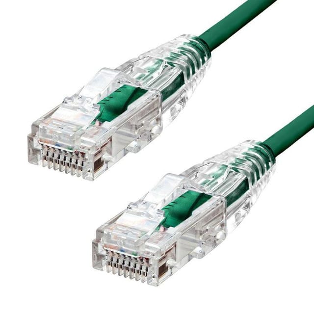 Proxtend Ultra Slim Ethernet-kabel Cat6 U/utp Cu Lszh Grün 5m, S-6utp-05gr