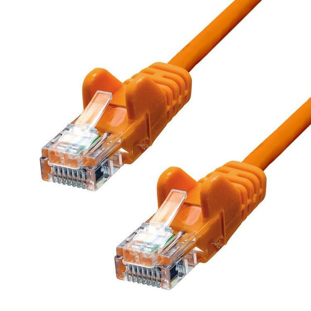Proxtend Cat5e U/utp Cca Pvc-ethernetkabel, Orange, 50 Cm, V-5utp-005o
