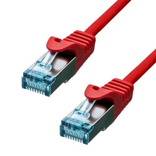 Proxtend Cat6a S/ftp Cu Lszh Ethernet-kabel, Rot, 1,5 M, 6asftp-015r