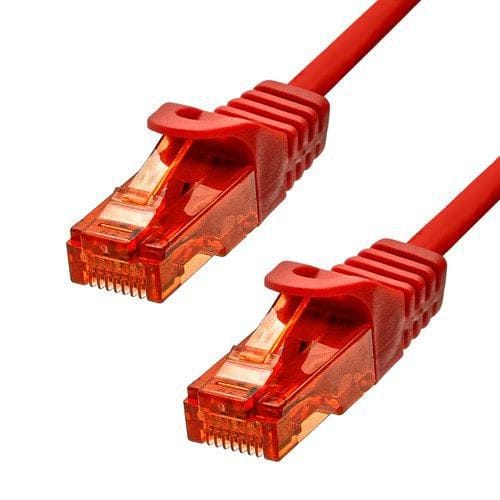 Proxtend Cat6 U/utp Cu Lszh Ethernet-kabel, Rot, 3 M, 6utp-03r