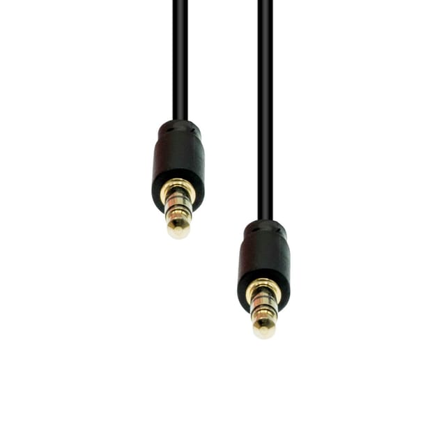 Proxtend 4-pin Stecker-stecker Dünnes Kabel Schwarz 0,5 M, M4s-005