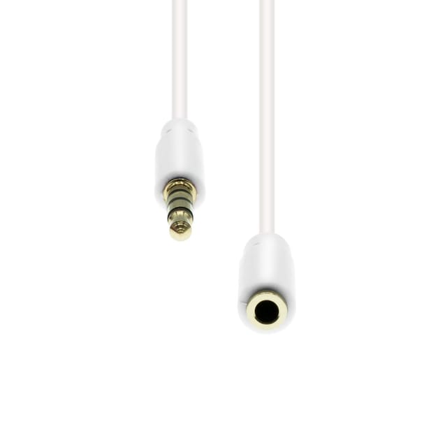 Proxtend 4-pin Slim-verlängerungskabel, Weiß, 10 M, M4exs-10w