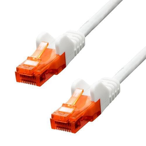 Proxtend Cat6 U/utp Cca Pvc Ethernet-kabel Weiß 7 M, V-6utp-07w
