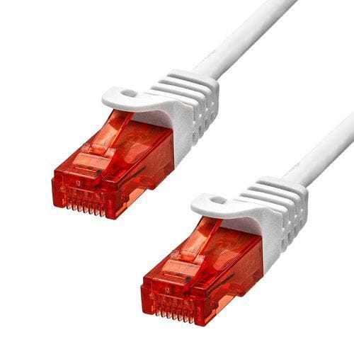 Proxtend Cat6 U/utp Cu Lszh Ethernet-kabel, Weiß, 15 M, 6utp-15w