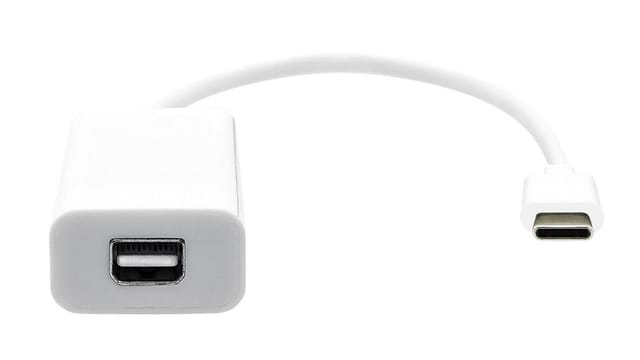 Proxtend Usb-c Auf Mini-dp-kabel 20 Cm Weiß, Usbc-minidp-0002w
