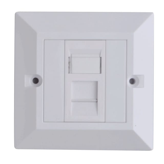 Lanview Cat6-frontplatte, Einzelanschluss, Uk, Lvn126188uk