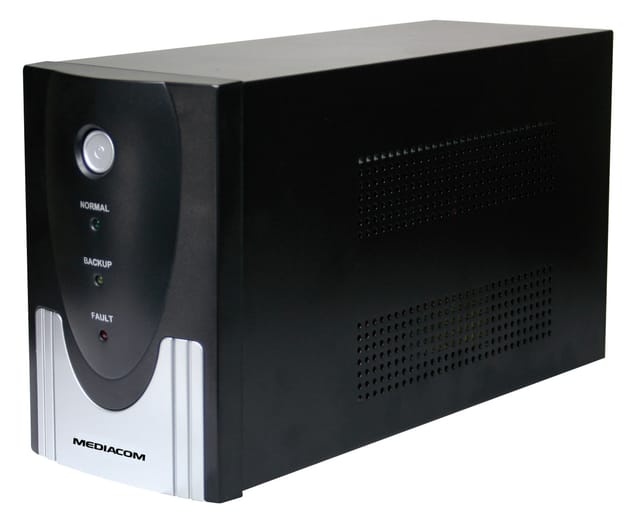 Mediacom M-ups1300m Unterbrechungsfreie Stromversorgung (usv) 1,3 Kva 720 W 4 Ac-ausgänge