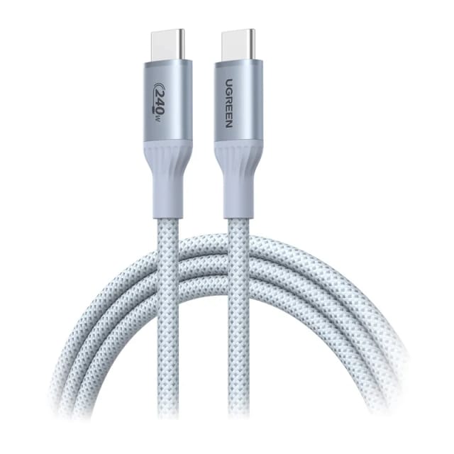 Ugreen L534 Usb-c-usb-c-kabel 2 M 240 W (silber-weiß)