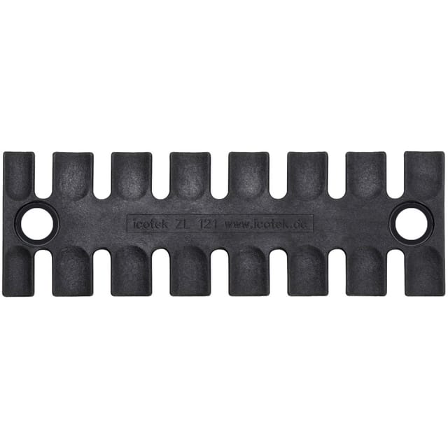 Zl 87 Zugentlastungsleiste Polyamid Schwarz 1 St. - Icotek