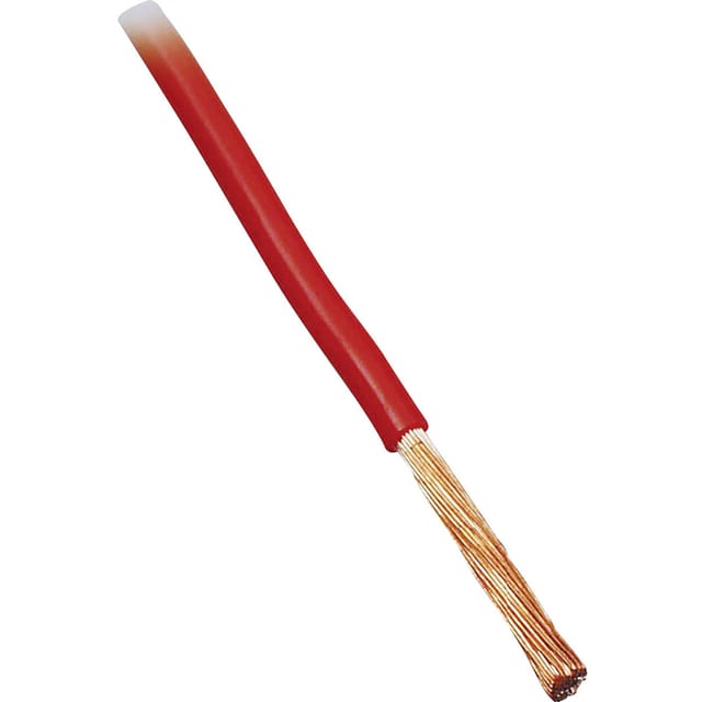 Bkl Electronic - 1503012/50 Fahrzeugleitung Flry-b 1 X 1.50 Mm² Rot 50 M
