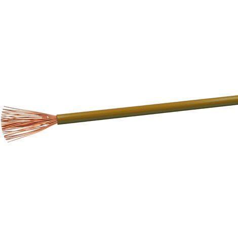 Voka Kabelwerk - H07vk25br Schlauchleitung H07v-k 1 X 2.50 Mm² Braun 100 M