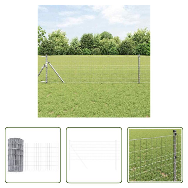 Pvc-beschichtetes Eisen - Eurozaun 0,6 X 10 M Pvc-beschichtetes Eisen