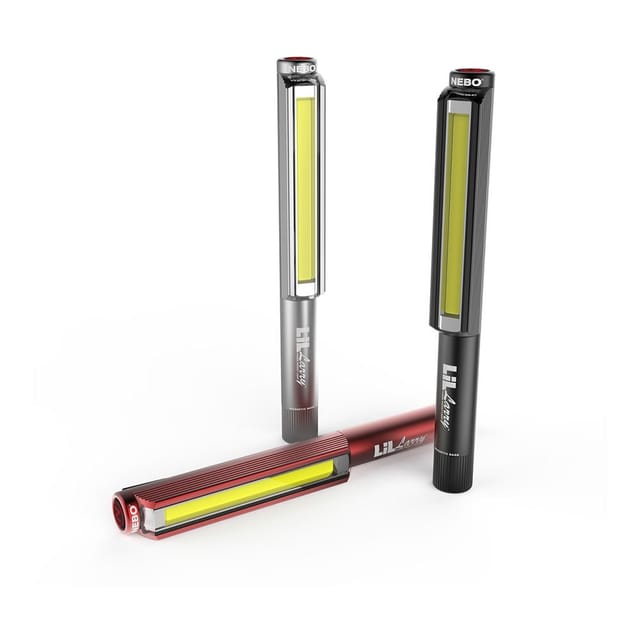 Lil Larry Taschenlampe Mit Magnetischem Basisclip Nebo