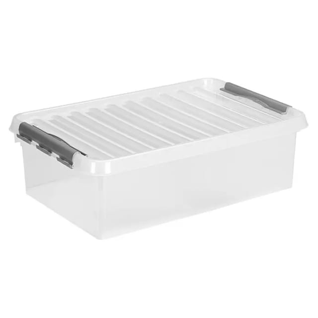 Aufbewahrungsbox The Q-line 60 X 18 X 40 Cm (b X H X T) 32l Kunststoff Transparent