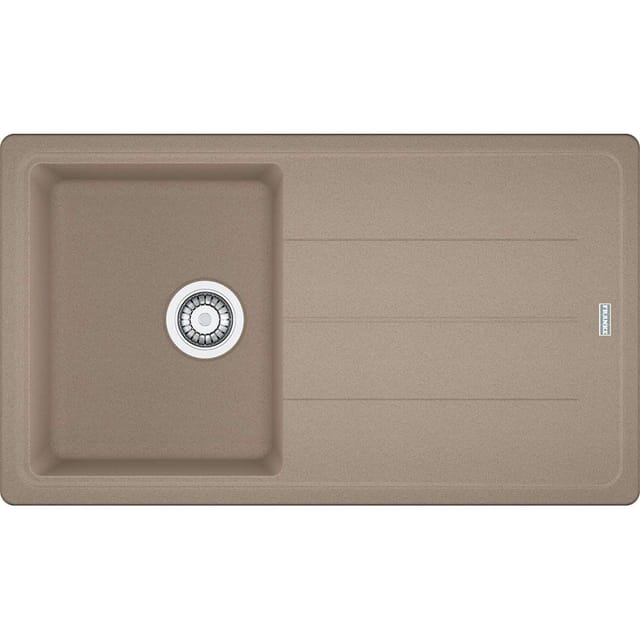 Franke - Basis - Fragranit Spülbecken Bfg 611-86, 86x50 Cm, Kaschmir 114.0494.911