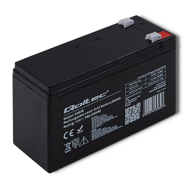 Qoltec - Akumulator 5303030, 12v (
