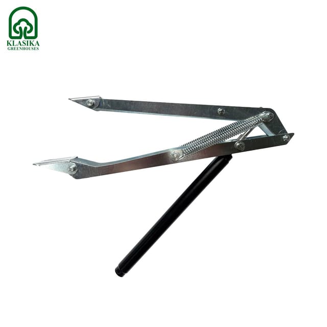 Automatischer Fenster- Und Türöffner Für Gewächshäuser Universal – 20 Kg Hubkraft, 45 Cm Öffnung, Easy-clip, Hergestellt In Der Eu