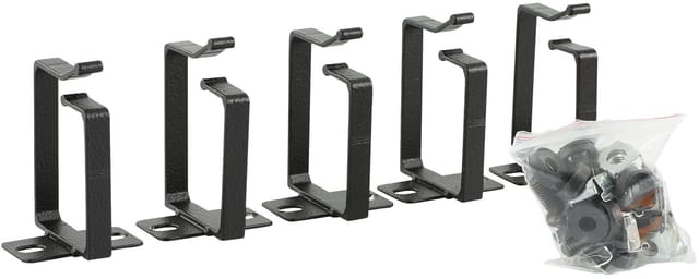 Lanview Kabelmanagement-halterungsset, Aluminium 44 X 60 Mm, 5-teilig, Rao120bl