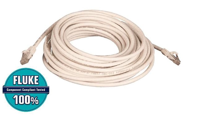 Lanview Cat6a U/utp Netzwerkkabel Weiß Lszh 10m Rdl26u88bl, Lvn149042