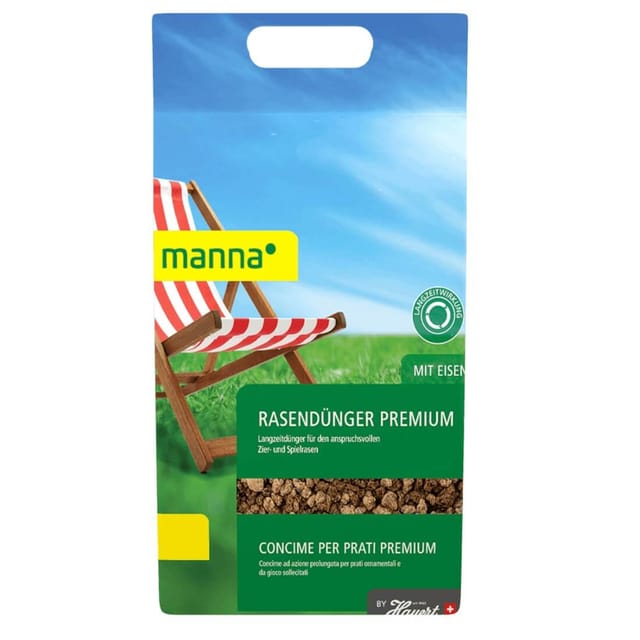 Manna - Premium Rasendünger 2 Kg Langzeitdünger Startdünger Sommerdünger Herbst
