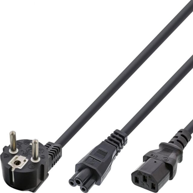 Microconnect Schuko-splitterkabel Für C5 Und C13, 1,8 M, Pe011418