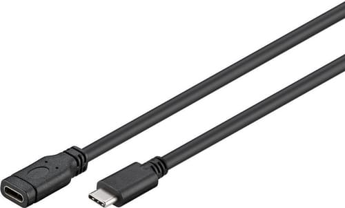 Microconnect Usb-c - Usb 3.2 Gen 1 Kabel 1,8 M Schwarz