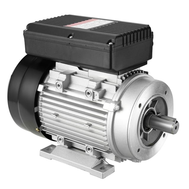 1,1 Kw Elektromotor, 2800 U/min, 220 V Wechselstrom, Einphasig, Baugröße B34, Riemenantrieb, Im Uhrzeigersinn/gegen Den Uhrzeigersinn