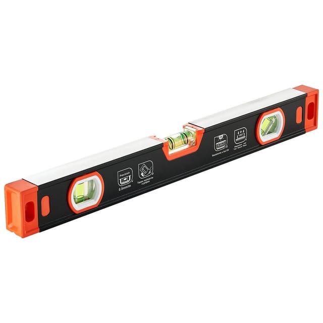 Torpedo-wasserwaage, 3er-set, Aluminium, 225/400/600 Mm, Magnetische Werkzeuge, 3 Grüne Libellen, Mehrwinkelmessung Für Renovierungsarbeiten
