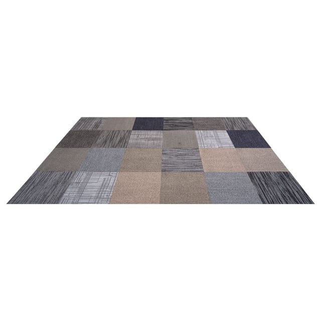 Modulare Teppichfliesen, 24er-pack, 508 X 508 Mm, Gepolstert, Für Die Einfache Bodenrenovierung In Wohnzimmer, Schlafzimmer Und Büro