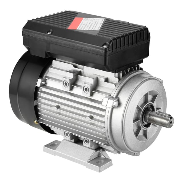 0,75 Kw Elektromotor, 1400 U/min, 220 V Wechselstrom, Einphasig, Baugröße B3, Riemenantrieb, Im Uhrzeigersinn/gegen Den Uhrzeigersinn