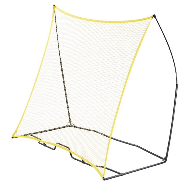 Tragbarer 2,1 X 2,1 M Großer Fußball-rebounder Aus Stahl Und Polyester Für Einzel- Und Mannschaftstraining, Inklusive Tragetasche