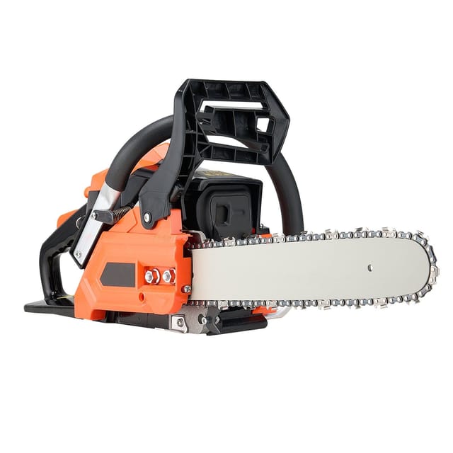 40-cm³-benzinkettensäge (14 Zoll), 1,8 Ps, Rutschfester Griff, Zum Schneiden Von Holz Und Beschneiden Von Bäumen, Erhöhte Stabilität