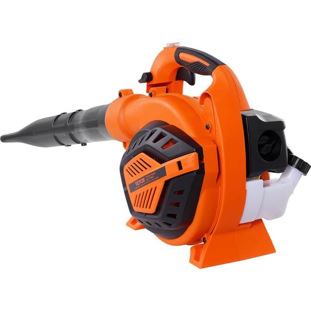 Tragbarer Benzin-laubbläser, 26 Cm³, 2-takt-motor, 425 Cfm, 156 Mph, Leistungsstark Für Gartenpflege Und Schneeräumung