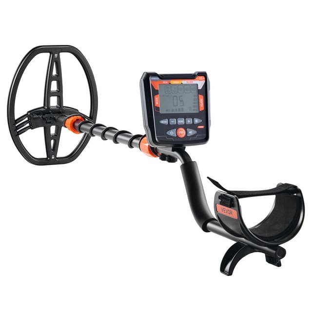 Professioneller Metalldetektor Für Erwachsene, 254 Mm, Hohe Präzision, Wasserdichte Spule (ip68), Display, Kopfhörer, 5 Modi