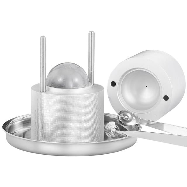Eispressen-set Aus Aluminiumlegierung, Eisblockform, Zubehör Für Cocktails Und Whisky, 60 Eiskugeln