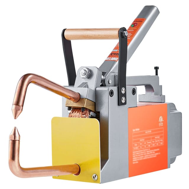 Mini-schweißgerät Für 1/8 Zoll, 1,5 Kva Punktschweißgerät, Manuelle Schweißpistole Für Stahl, Aluminium Und Edelstahl