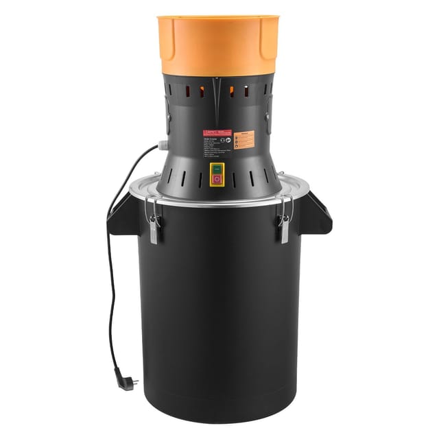 Leistungsstarke Elektrische Getreidemühle (600 W), 53 L Fassungsvermögen, Gewürzmühle Mit Scharfen Klingen Für Getreide, Gewürze, Kaffee Und Mais