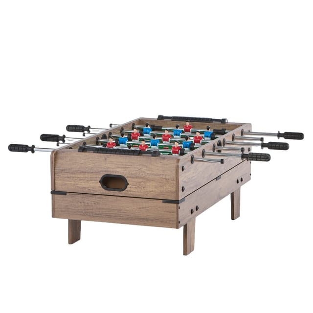4-in-1-spieltisch, 81 Cm, Airhockey, Billard, Tischfußball, Tischtennis, Ideal Für Das Familienspielzimmer Oder Das Stark Frequentierte Büro